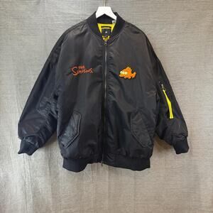 Black bomber Style jackets- The Simpsons